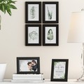 Hastings Home Hastings Home 4x6 Picture Frames - 6 Pack, Black 167604DGA